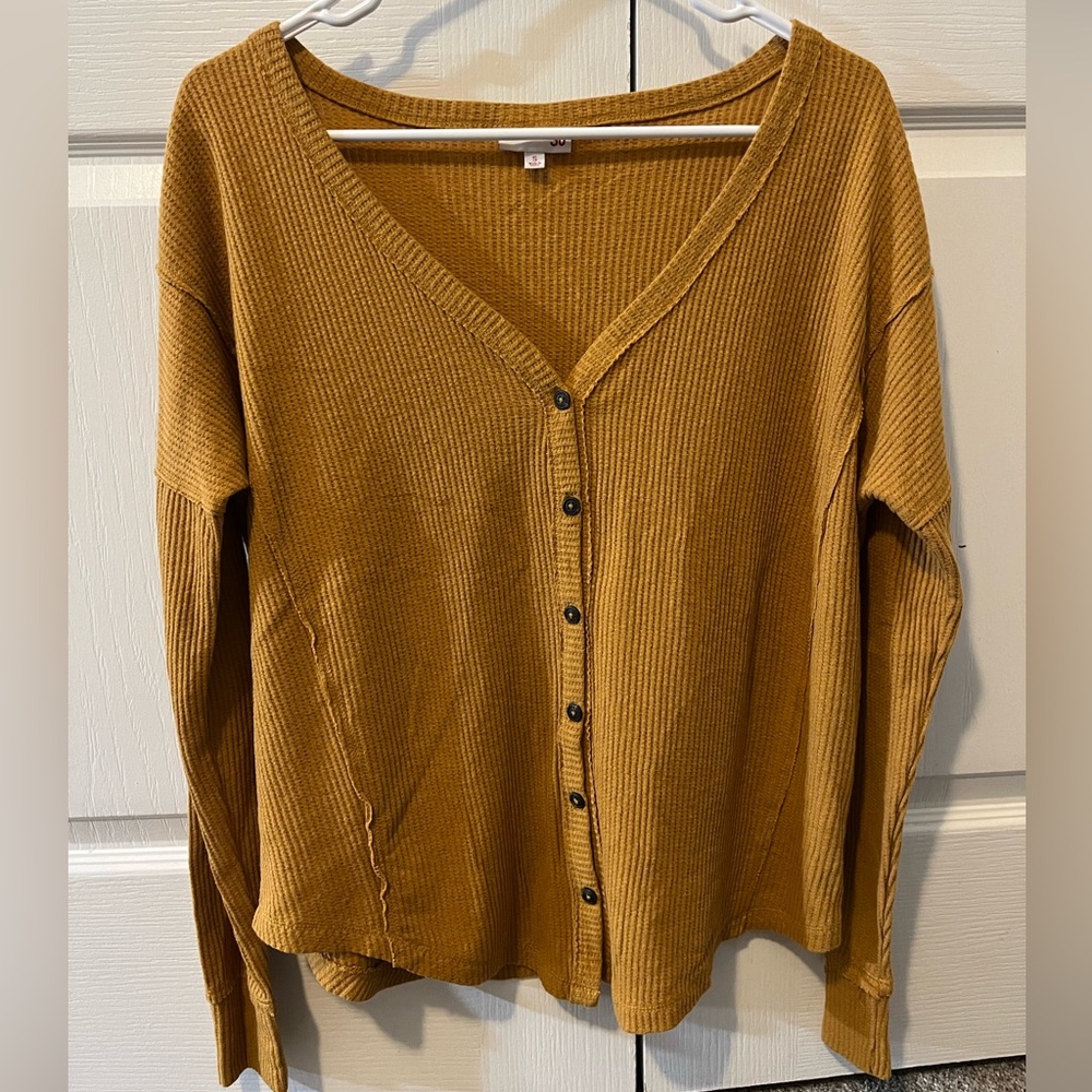 SO Mustard Yellow Top